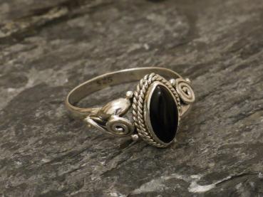 Silverring Onxy